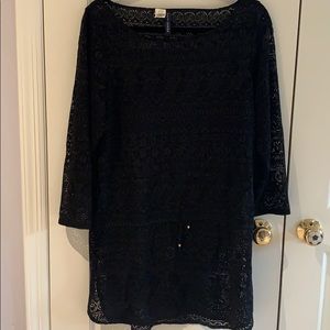 Ralph Lauren Black Cover Up Size Large